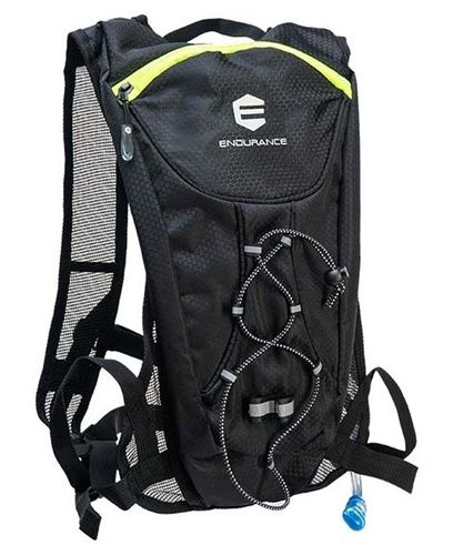 Endurance Liffey Backpack w/1.5 L - Vannpose - Svart (E161439-1001)