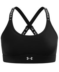 Under Armour Infinity Covered Mid Wmn - Sports-BH - Svart