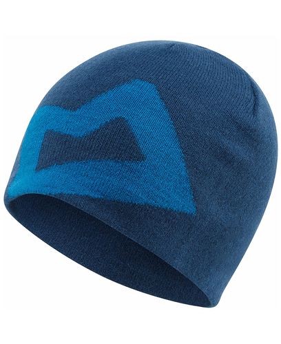 Mountain Equipment Branded Knitted Wmns Beanie - Lue - Majolica Blue/ Mykonos Blue (ME-000772-1679-O/S)