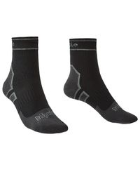 Bridgedale Storm Sock LW Ankle - Sokker - Black/Mid Grey