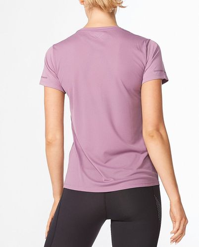 2XU Aero Tee Wmn - T-skjorte - Orchid Mist/ Orchid Reflective (WR6565a-OR)