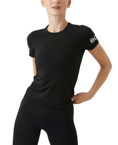 Björn Borg Borg Slim Wmn - T-skjorte - Black Beauty (10000257-BK001)