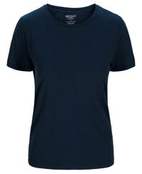Brynje Classic Wool Light W's - T-skjorte - Blue Grey