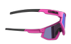 Bliz Fusion Nano Optics Nordic Light Matte Neon Pink - Sportsbriller - Violet w Blue Multi (52105-44N)