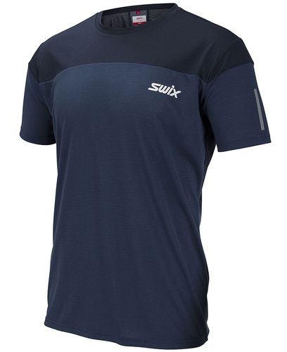 Swix Motion Adventure Ms - T-skjorte - Lake blue (40931-75400)