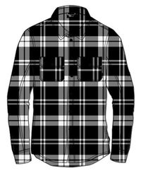 WHISTLER Flannel M Checked - Skjorte - Black