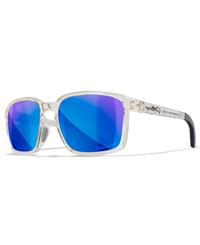 Wiley X Alfa Polarized Blue - Solbriller - Gloss Crystal