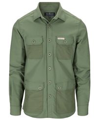 Amundsen Quattroporte Shirt Mens - Skjorte - Leaf Green