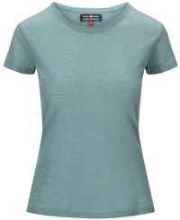 Amundsen Vagabond Tee Womens - T-skjorte - Stormy Blue