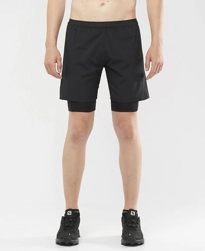 Salomon Cross Twinskin - Shorts - Black (LC1740400)