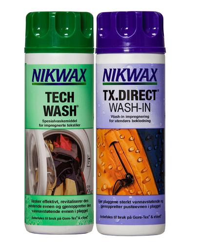 Nikwax 2 pk TX Direct & Tech Wash Display - Tilbehør (NX1036)