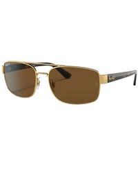 RAY-BAN RB3687 Arista - Solbriller - Brown Polarized