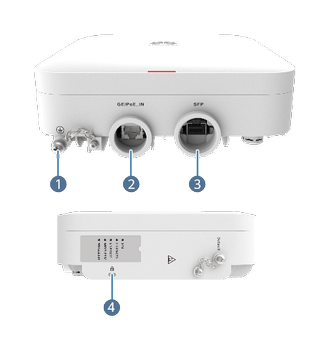HUAWEI AirEngine5761R-11(11ax outdoor, 2+2 dual bands, built-in anten (02354DKS)