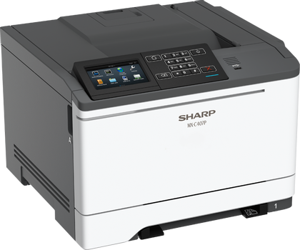 SHARP MX-C407P, 38ppm Kleuren A4 Printer (bedrag incl. Recupel bijdrage) (MXC407PEU)