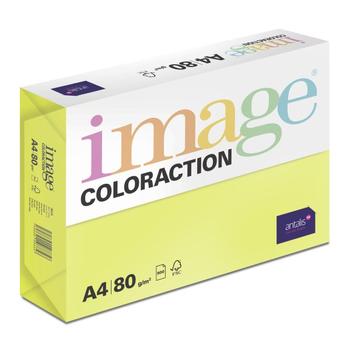 ANTALIS Image Coloraction A4 ibiza/ fluo geel 80g/m2 pak à 500 vel - Prijs geldig bij een minimale afname per doos (5 pakken per doos) (382044-5)