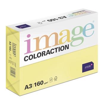 ANTALIS Image Coloraction A3 canary/ kanariegeel 160g/m2 pak à 250 vel - Prijs geldig bij een minimale afname 20 dozen (Hele pallet) (452947-100)