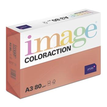 ANTALIS Image Coloraction A3 chile/ koraalrood 80g/m2 pak à 500 vel - Prijs geldig bij een minimale afname 20 dozen (Hele pallet) (302294-100)