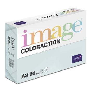 ANTALIS Image Coloraction A3 lagoon/ lichtblauw 80g/m2 pak à 500 vel - Prijs geldig bij een minimale afname per doos (5 pakken per doos) (382062-5)