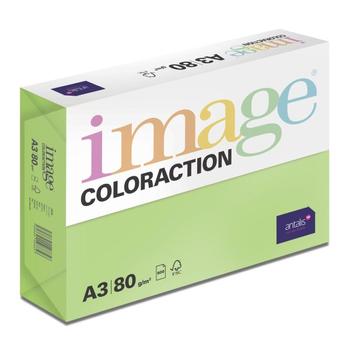 ANTALIS Image Coloraction A3 java/ grasgroen 80g/m2 pak à 500 vel - Prijs geldig bij een minimale afname 20 dozen (Hele pallet) (382074-100)