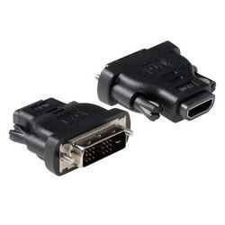 ACT Adapter DVI 18+1 Pin Male HDMI Female Zwart (AP1004)