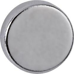 Maul Neodymium Rond Magneten Lichtzilver 2.5 kg draagkracht 10 mm 10 Stuks (6166396)