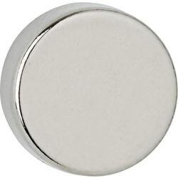 Maul Neodymium Rond Magneten Lichtzilver 4 kg draagkracht 12 mm 10 Stuks (6182096)