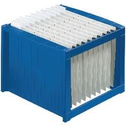 Helit the rack Hangmappenrek A4 40 Hoezen Kunststof Blauw 36 x 38 x 26 cm (H6110034)