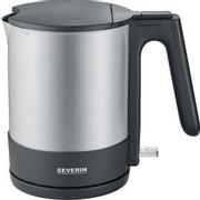 SEVERIN Elektrische waterkoker Draadloos WK 3409 1,7 L  Roestvrij staal 2200 W Zilver, zwart