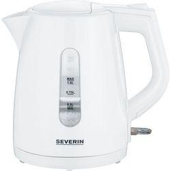 SEVERIN Elektrische waterkoker Draadloos WK 3411 1 L Kunststof 2200 W Wit (WK 3411)