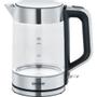 SEVERIN waterkoker 1,7 l glas, roestvrij staal 2200 W transparant