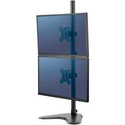 FELLOWES Professional Series Dubbele monitorarm gestapeld Hoogteverstelbaar Tot 32 inch Zwart (8044001)