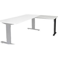 Schaffenburg Linesto Plus Bureau-uitbreiding Rechthoekig T-Voet 800 (B) x 600 (D) x 655 (H) mm Melamine (LIN-PLA086-LRZ-M25)