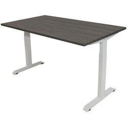 euroseats Bureau Rechthoekig Logan Eiken T-Voet 1.400 (B) x 800 (D) x 865 (H) mm Metaal (burzitwh140log)