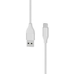 XLAYER 217082 1 x USB C male naar 1 x USB C male oplaadkabel 1.5m Zilver (217082)