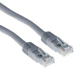 ACT Grijs 5 M U/UTP CAT6 Patchkabel met RJ45 Connectoren (IB8005)