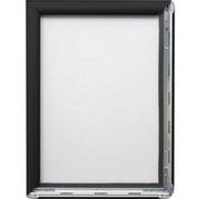 Stewart Superior A4 Kliklijst Hangend Zwart niet klevend Aluminium BLACKA4 21 (B) x 2,1 (D) x 29,7 (H) cm