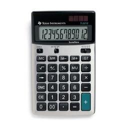 TEXAS Bureau rekenmachine TI-5018SV 105 mm Zwart, zilver (5018SV)