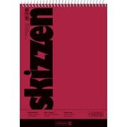 Brunnen Schetsblok 110 g/m² Speciaal Mat Rood