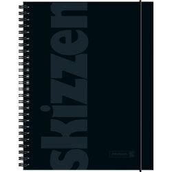 Brunnen Schetsboek A5 110 g/m² Mat Zwart 48 Vellen (104749590)