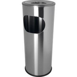 Helit Asbak 13 L RVS (Roestvrij staal) 60 cm Zilver H2516000 (H25160-00)