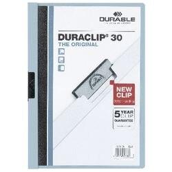 Durable Duraclip Klemmap 30 Vellen A4 Blauw (220006)
