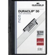 Durable Duraclip Klemmap 30 Vellen A4 Zwart