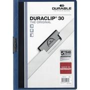 Durable Duraclip Klemmap 30 Vellen A4 Blauw