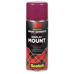 3M Scotch DisplayMount Lijmspray Transparant Voor permanente verbindingen 400 ml (YP208060654)