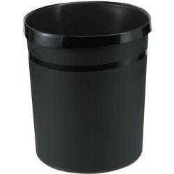 HAN GRIP Prullenbak 18198-13 PP (Polypropeen) Zwart 312 mm X 312 mm X 345 mm (18198-13)