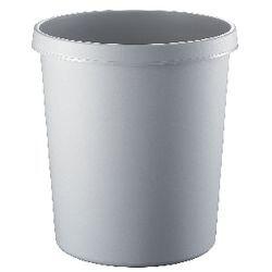 Helit Prullenbak 18 l Lichtgrijs Kunststof (H6105882)
