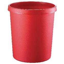Helit Prullenbak 18 l Rood PE (polyetheen) The German (H6105825)