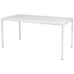 Schaffenburg Domino Basic Bureau 4 metalen poten 1.200 (B) x 800 (D) x 740 (H) mm Melamine (DOV-B168-WIRW-M25)