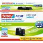 TESA Plakbandhouder tesafilm Easy Cut SMART Zwart 15 mm (B) x 10 m (L) Kleine kern