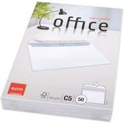 Elco Office Enveloppen Zonder Venster C5 229 (B) x 162 (H) mm Kleefstrip Wit 100 g/m² 50 Stuks